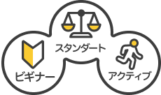 ビギナー スタンダート アクティブ